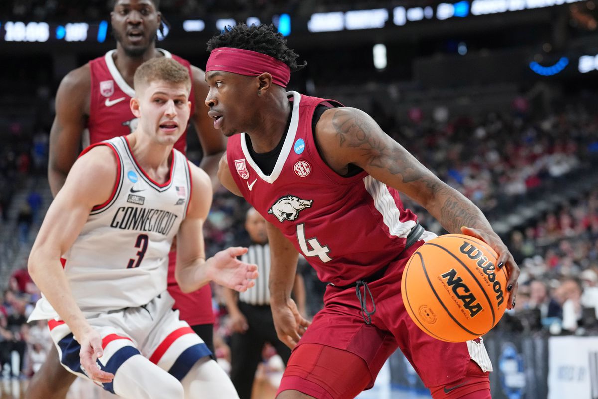 NCAA Basketball: NCAA Tournament West Regional-Arkansas vs UCONN