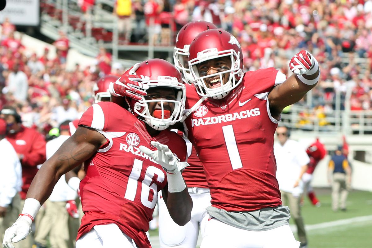 NCAA Football: Alcorn State at Arkansas