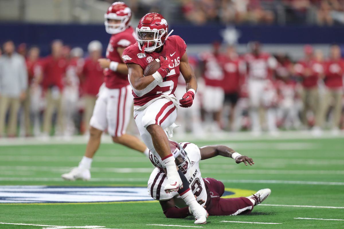COLLEGE FOOTBALL: SEP 28 Southwest Classic - Texas A&amp;M v Arkansas