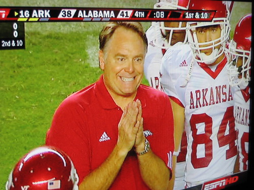 Houston Nutt vs Bama, 2007