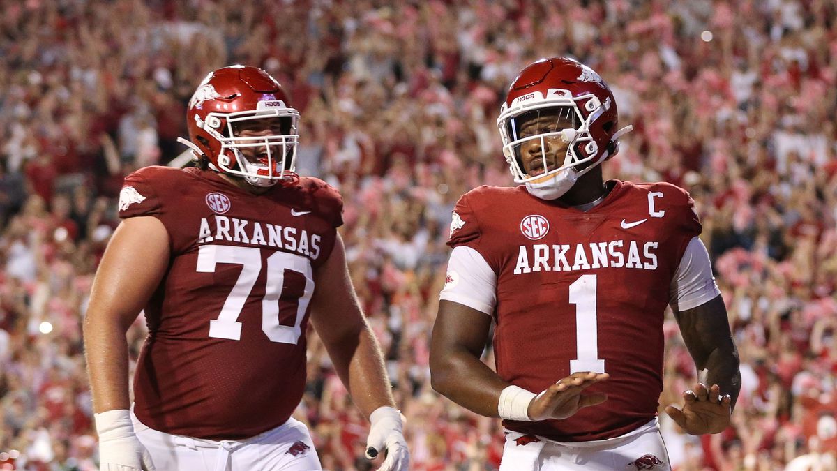 NCAA Football: Missouri State at Arkansas