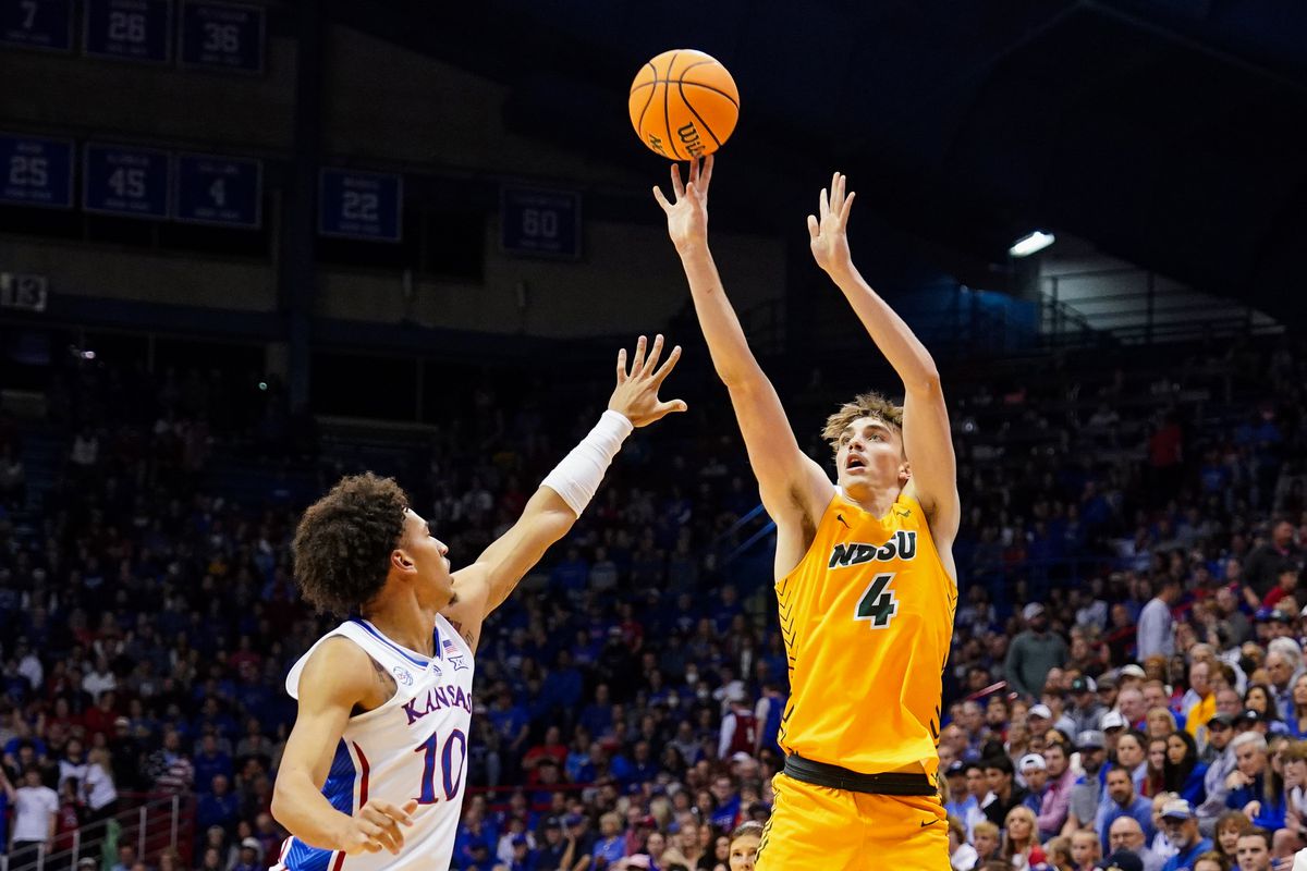 NCAA Basketball: North Dakota State at Kansas