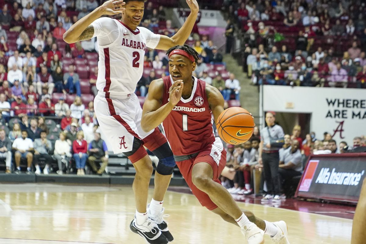 NCAA Basketball: Arkansas at Alabama