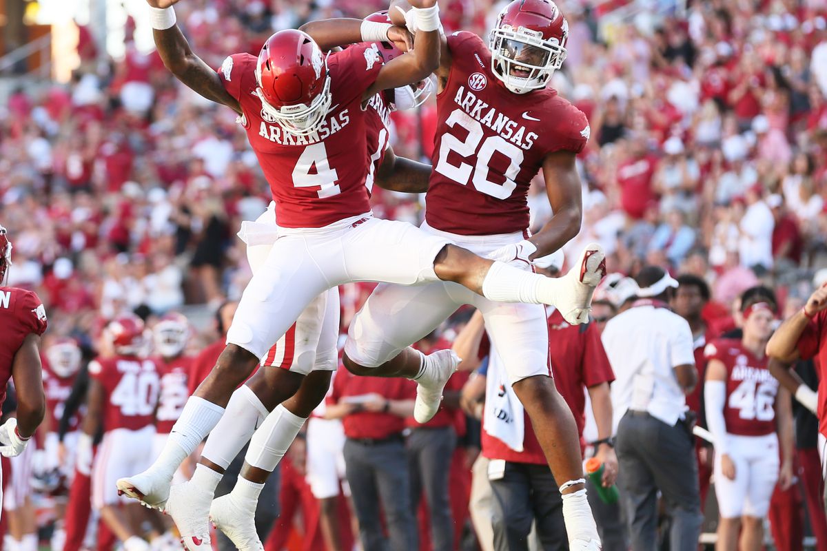 NCAA Football: Georgia Southern at Arkansas