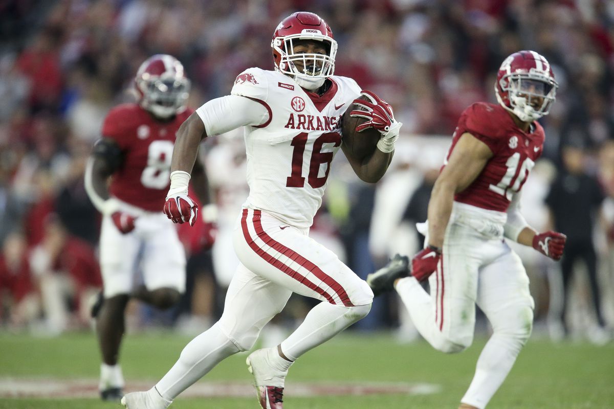 NCAA Football: Arkansas at Alabama