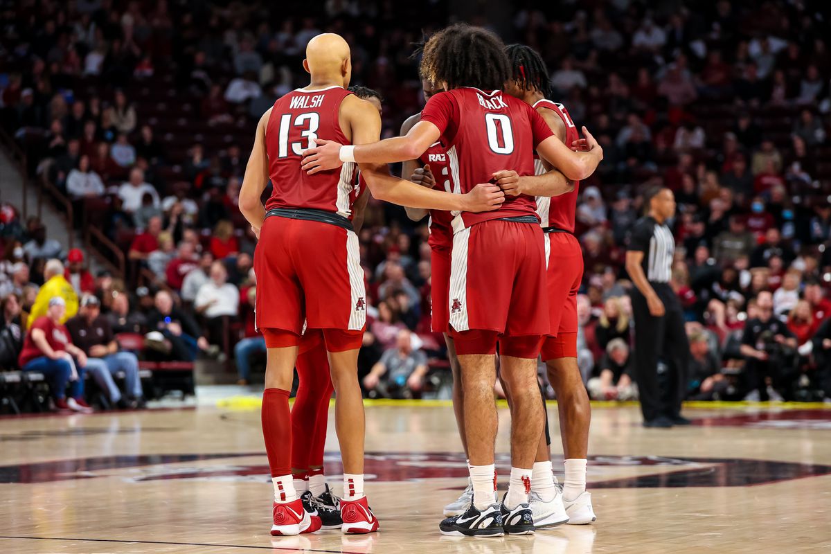 NCAA Basketball: Arkansas at South Carolina