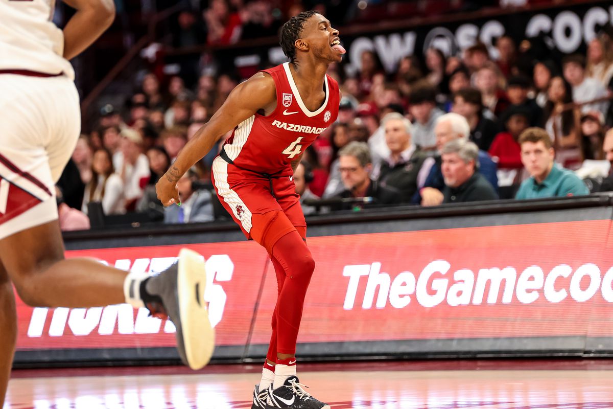 NCAA Basketball: Arkansas at South Carolina