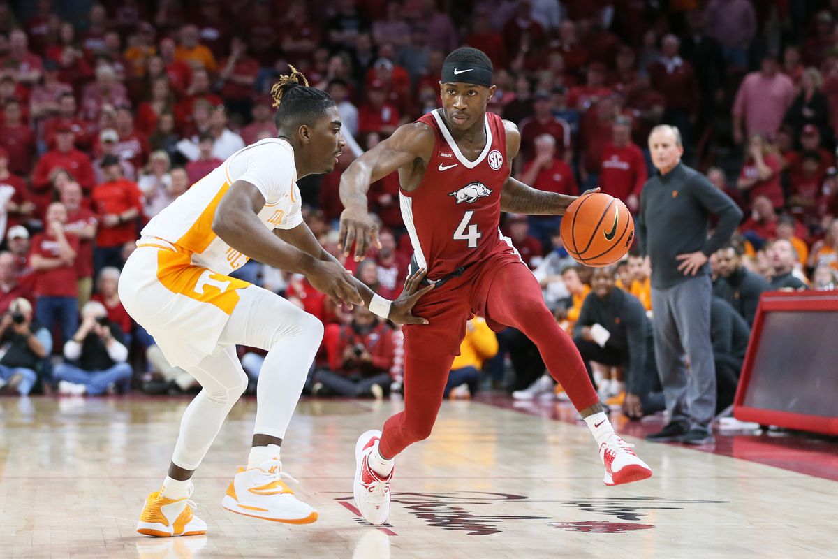 NCAA Basketball: Tennessee at Arkansas