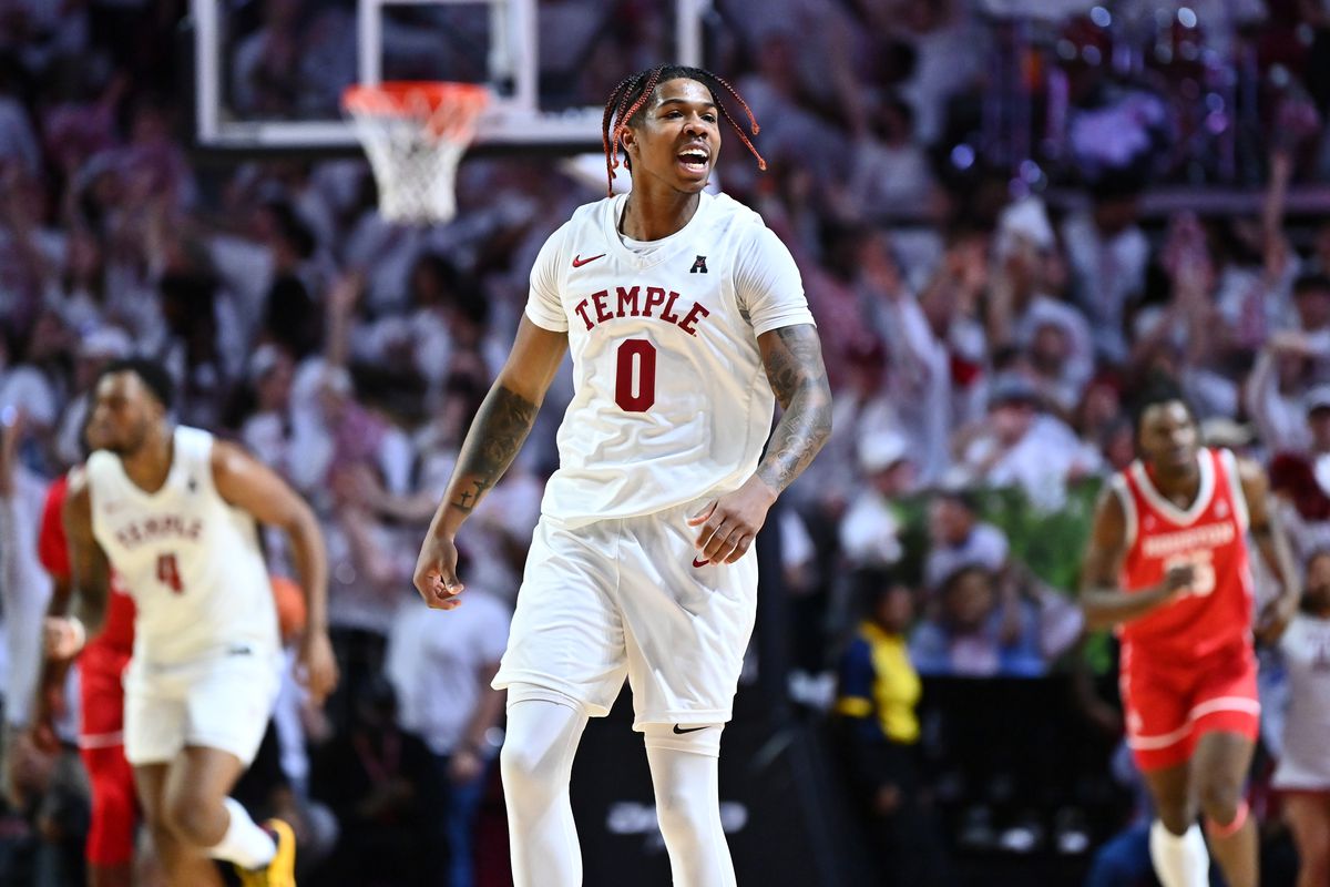 NCAA Basketball: Houston at Temple